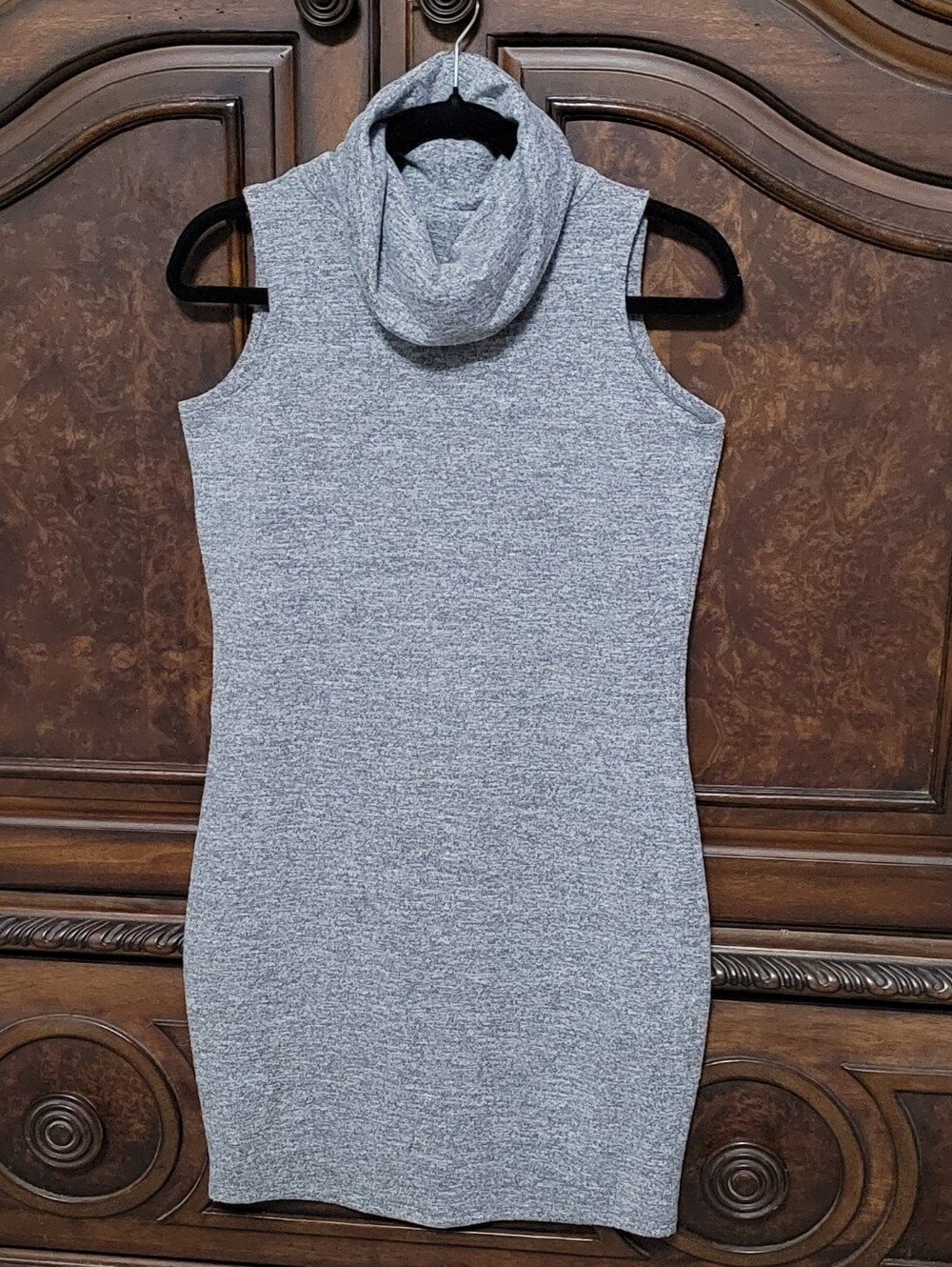 Women's Cowl Neck Sweater Bodycon Dress Size M